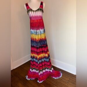 Torn by Ronny Kobo Multicolor Patterned Dress